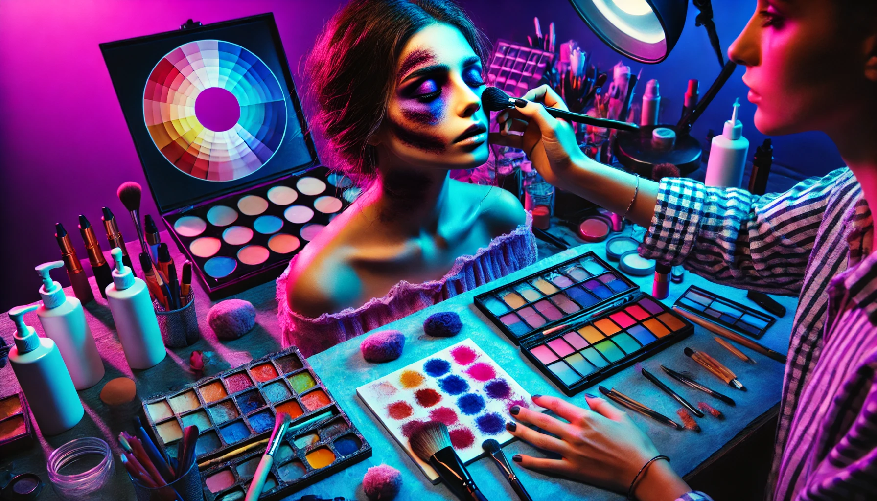 401 - Maquillaje FX Básico - Heridas realistas, golpes y moretones